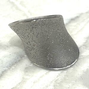 Sterling Silver Cigar Band Ring